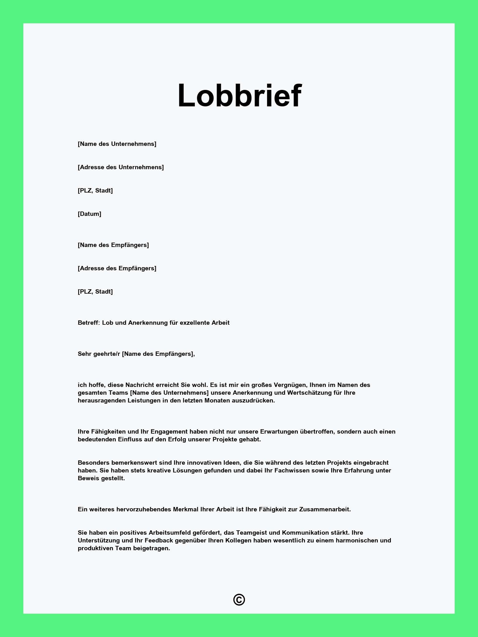 Lobbrief